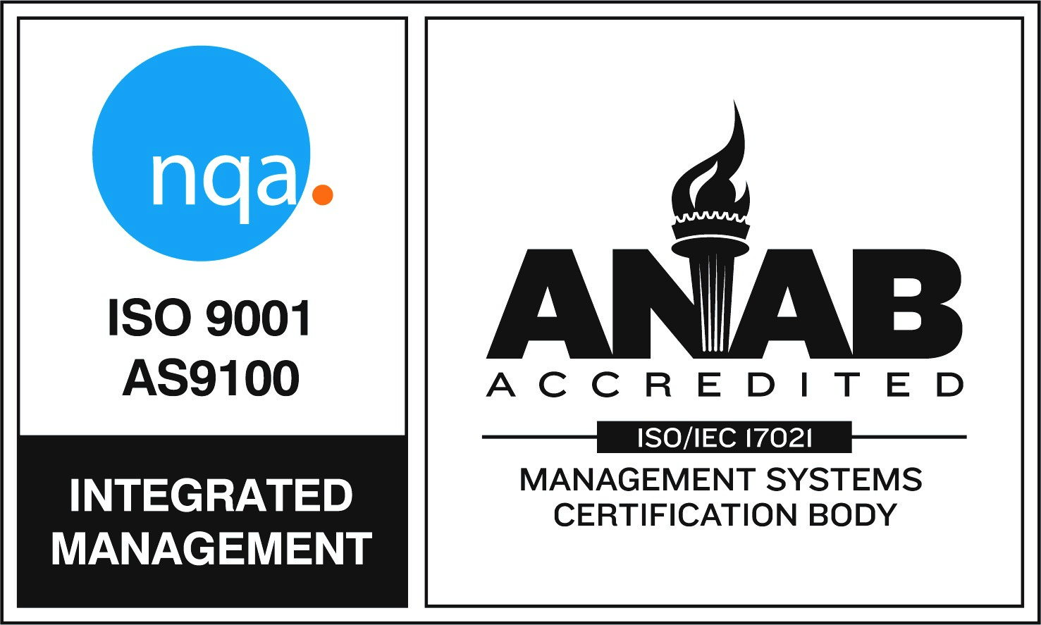 Quality Management System – ISO 9001:2015 and AS9100:2016